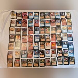 Magic the Gathering MTG Vintage Cards Lot Of 77 Cards